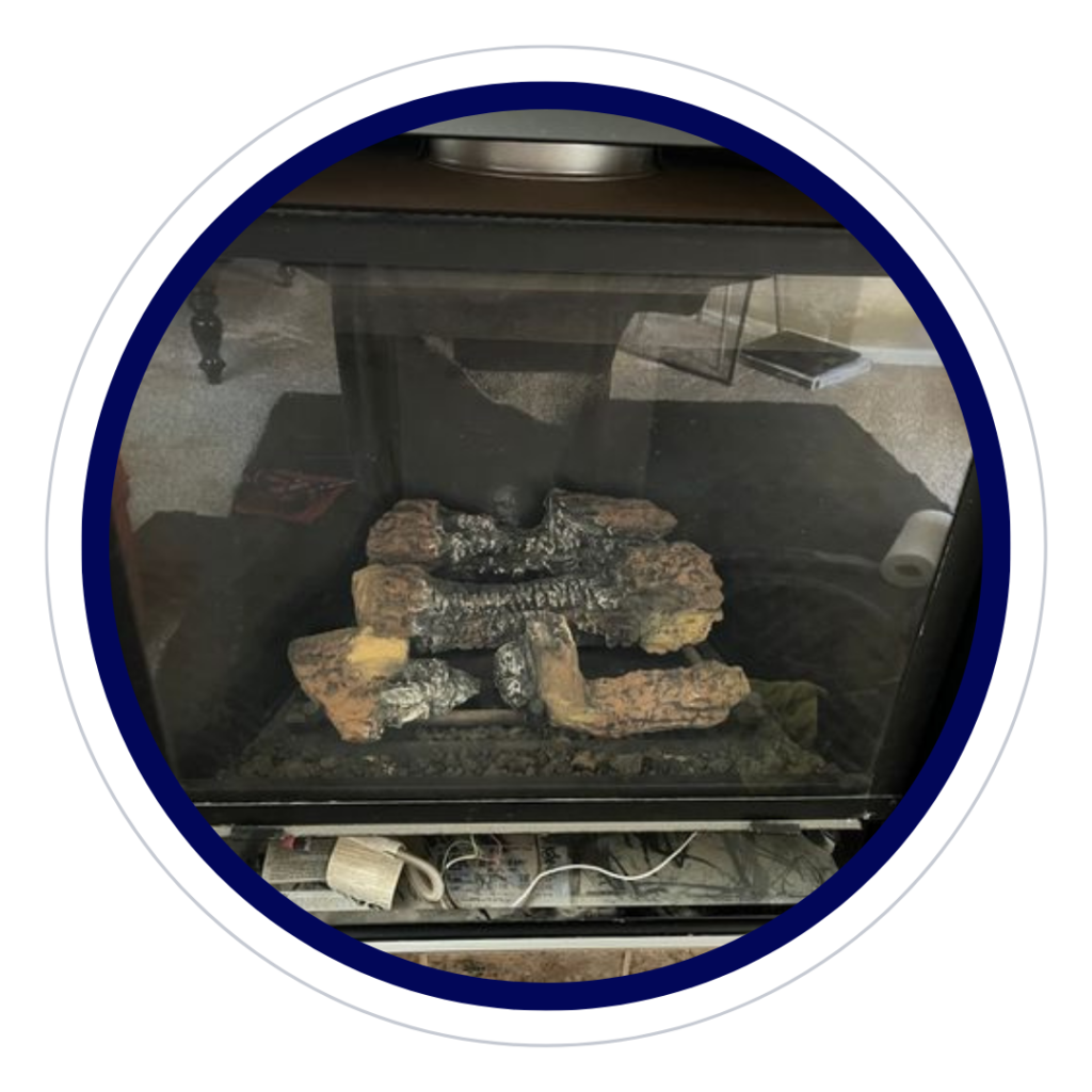 Front Range residential fireplace functioning safely and efficiently